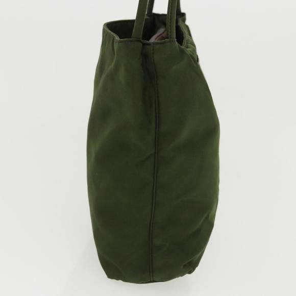 PRADA Shoulder Bag Nylon Green Auth ar8328 - Picture 5 of 10